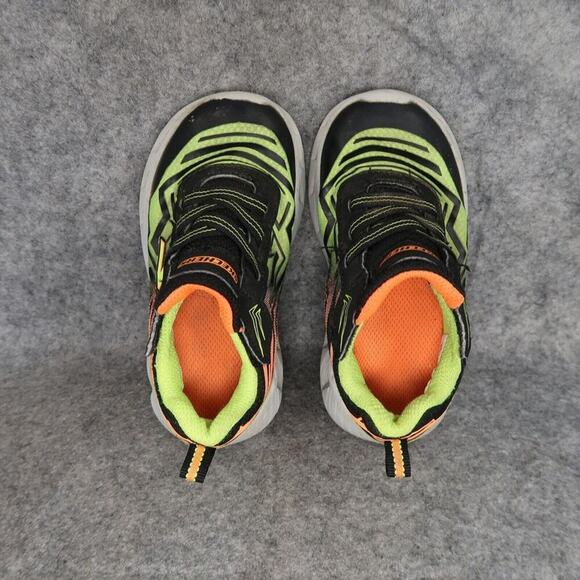 Skechers Shoes Kids 8 Athletic Magna Light Up Slip On Trainer Sneakers Toddler - Picture 7 of 12